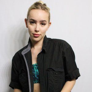 Black Button Up T-Shirt